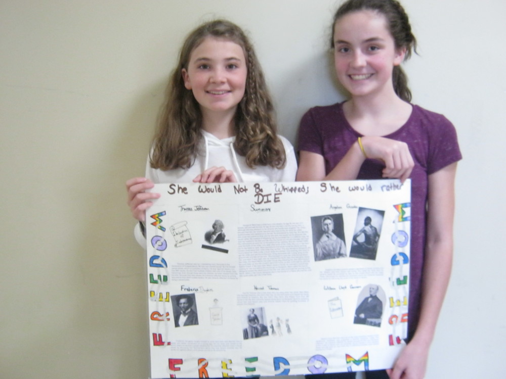 7th Grade Social Studies slavery project