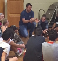 Lyme Middle Schoolers learn how to "stop the bleed"
