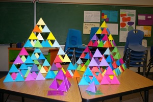 Sierpinski's Pyramid Lyme Style