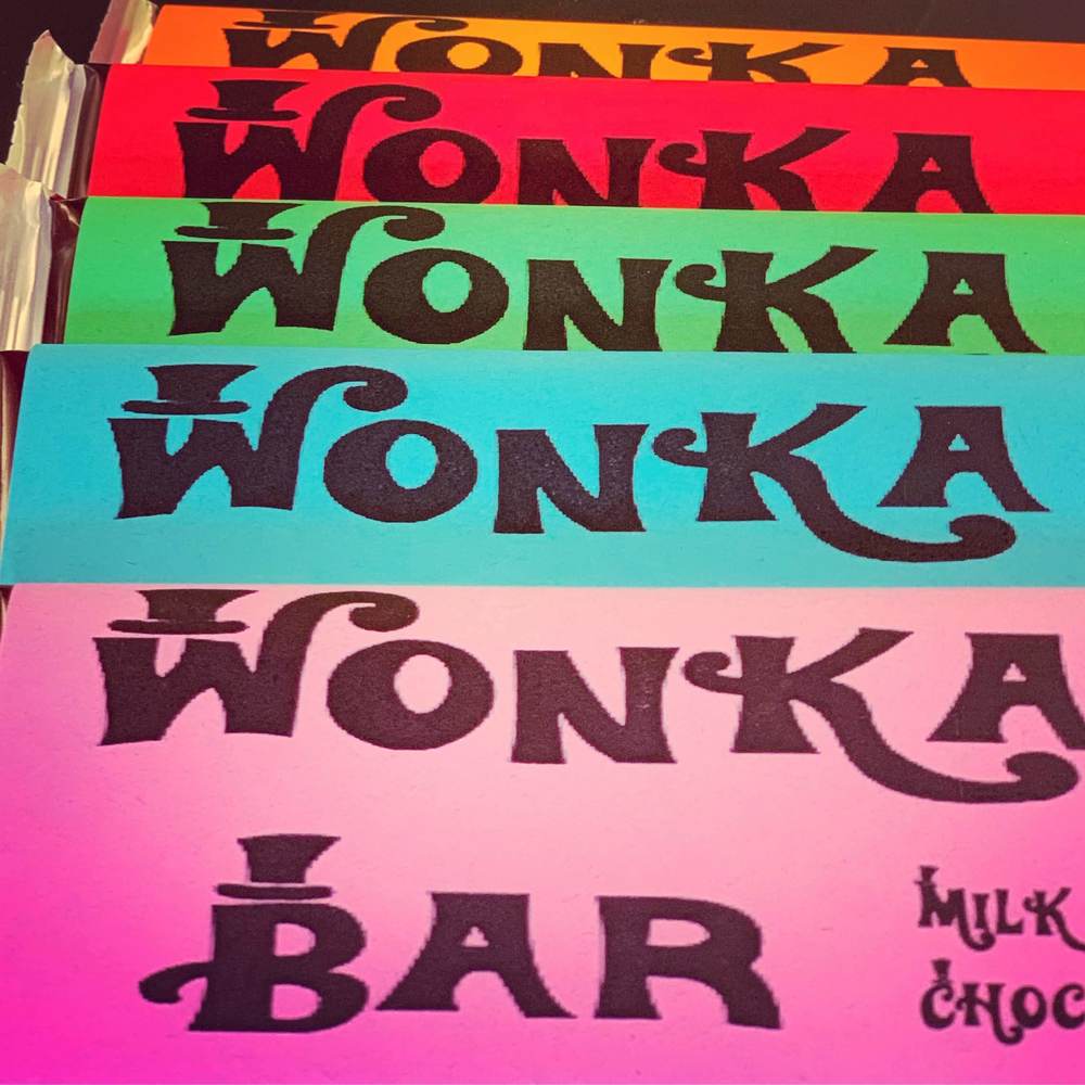 Wonka Bar Graphic 